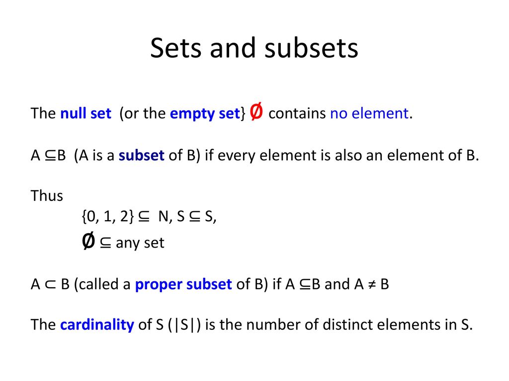 Cs 2210 0001 discrete structures sets and functions ppt download